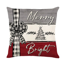 Christmas Cushion Cover Pillowcase Merry Christmas Decor For Home 2024 Xmas Ornament Happy NewYear Gift